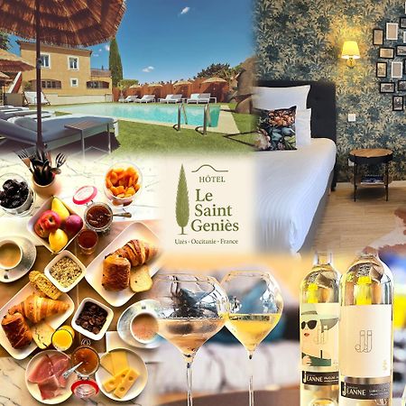 Hotel Le Saint-Genies 위제 외부 사진